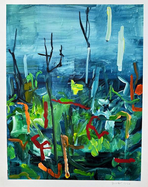 Eventual Darkness Reproduction Print by Brian Frink, Image 1.