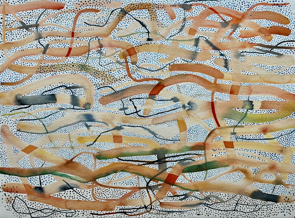 Sticks on the Beach by Brian Frink