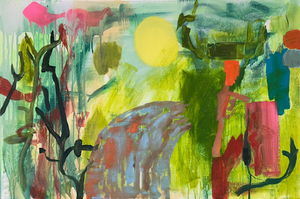 Le grand soleil jaune (Big Yellow Sun) by Brian Frink, Image 1.