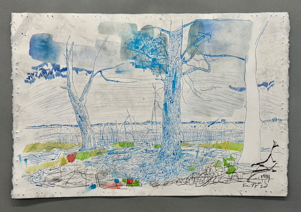 Trees by the Lake by Brian Frink, Image 1.