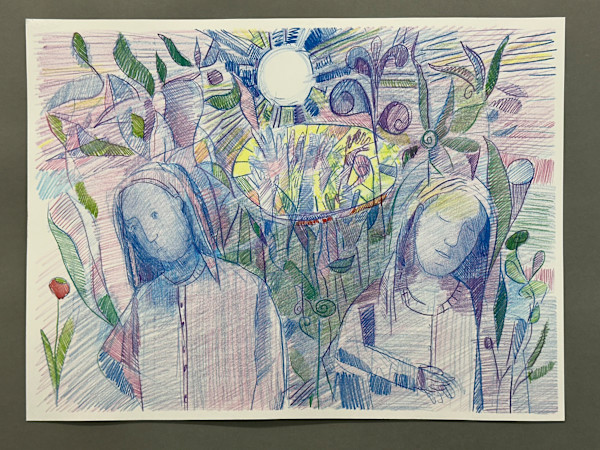 Disk of Hands by Brian Frink, Image 1.