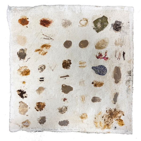 Old Harry to South Beach, Studland, Dorset  Palette 23.04.2006 by Frances Hatch, Image 1.