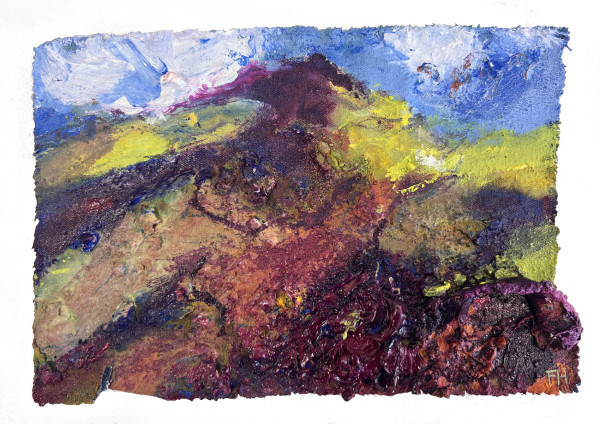 AUBERGINE MOUNTAIN, Coniston Water, Cumbria. by Frances Hatch, Image 1.
