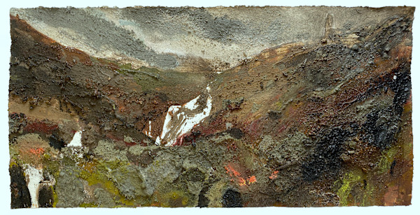 Coppermines Valley With White Ribbons. Coniston, Cumbria by Frances Hatch, Image 1.