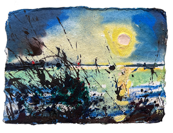 FRUIT  MOON  RISES by Frances Hatch, Image 2.