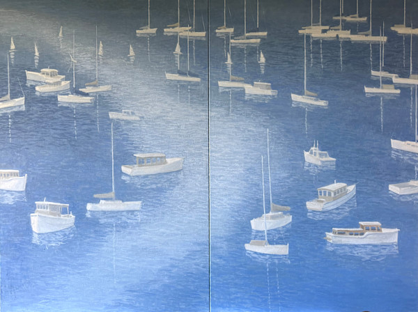 Breeze on the bay by Pete Finlay