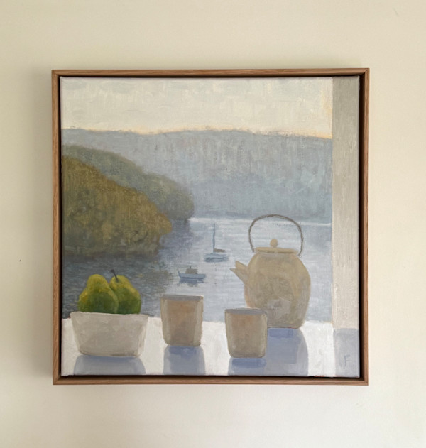 Morning tea on the Bay by Pete Finlay