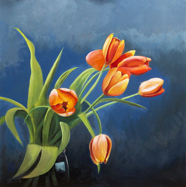 Palette Tulips by Paul Beckingham