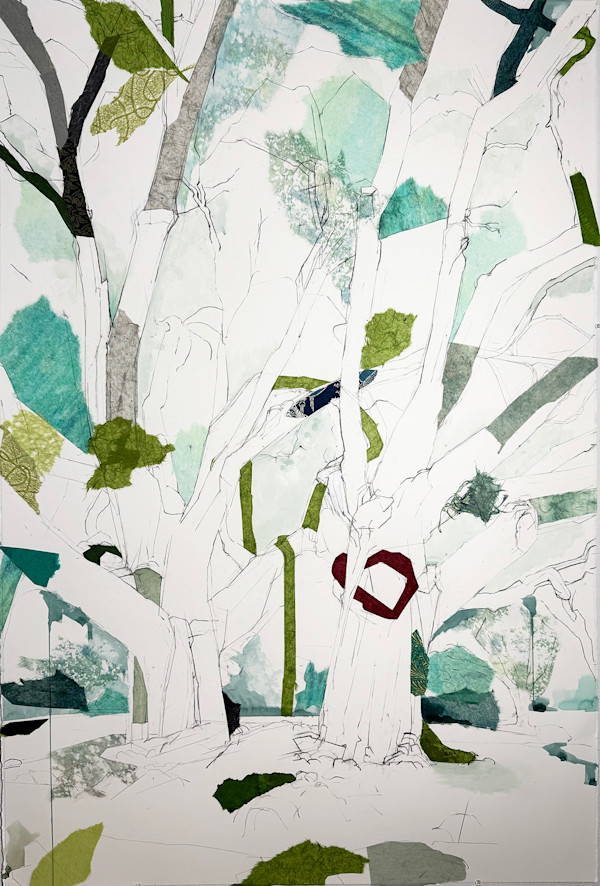 Eton Avenue Pair (Lovebirds) 32° 50’ 07.5” N  96° 47’ 46.9” W by Jill Lear