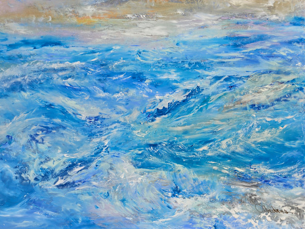 Morning Ocean by Orbedonna