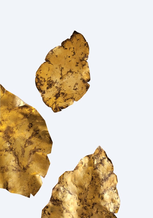 Mythical Flora Gold by Orbedonna