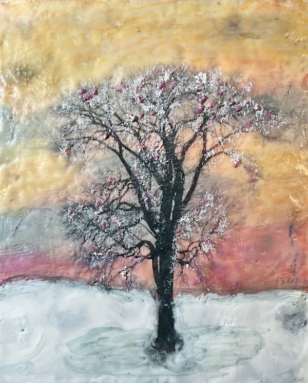 Caught Between Winter and Spring by Kathie Collinson