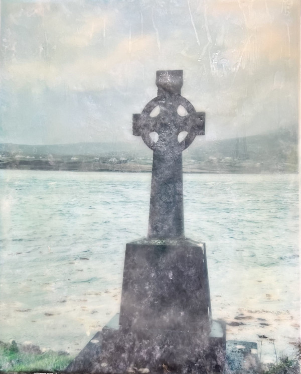 Graveyard Achill Island by Kathie Collinson