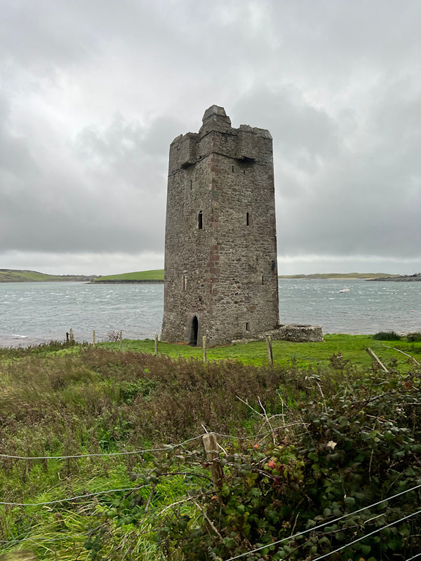 Pirate Queen's Castle, Achill Island by Kathie Collinson