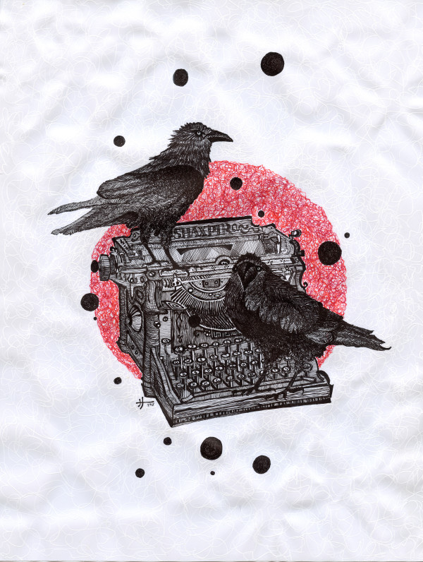 Writing Ravens by James Joel Holmes