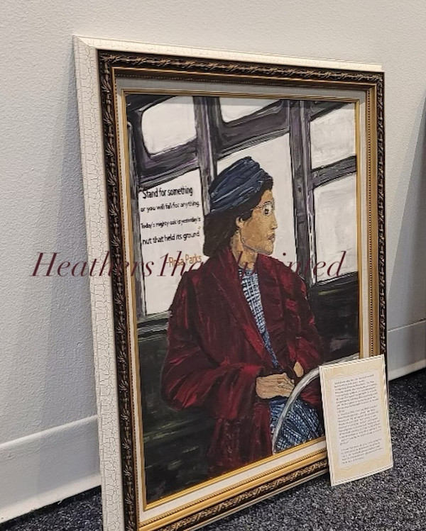 Seated with Courage by Heather Medrano