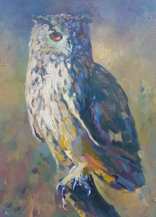 Eagle Owl by Sue Gardner