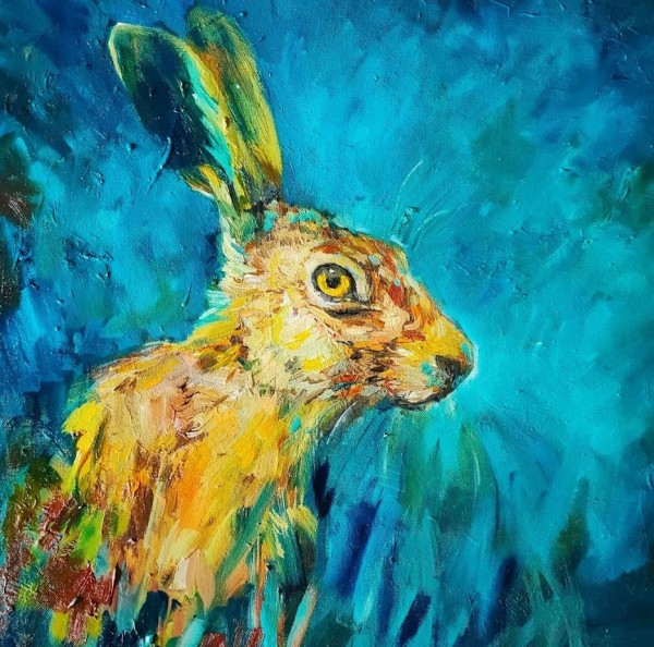 Brown Hare by Sue Gardner