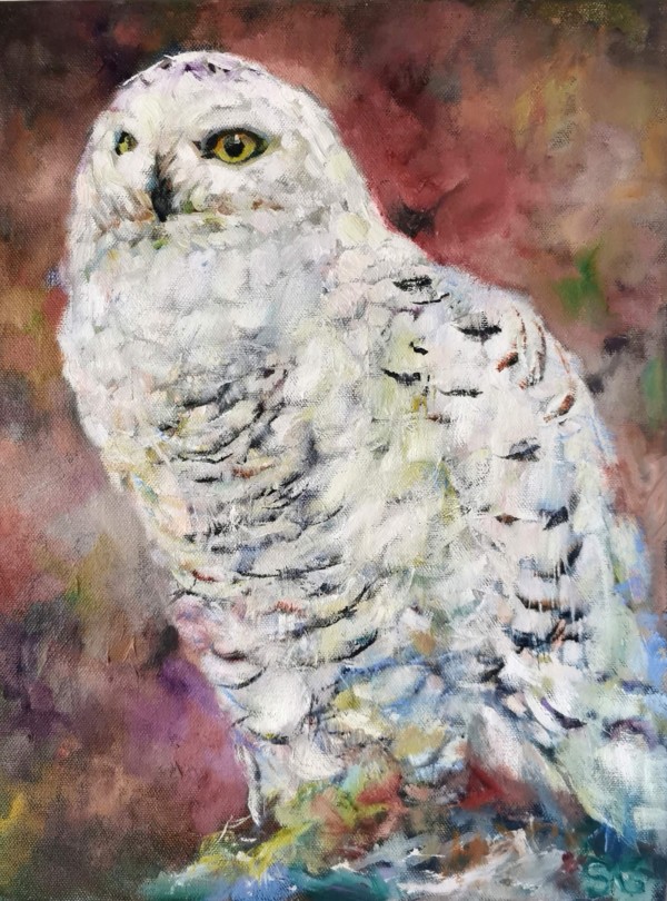 Snowy Owl *commissioned piece* by Sue Gardner 