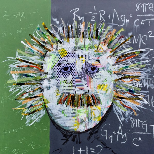 Einstein by Barbara Mosher - Mosher Studios
