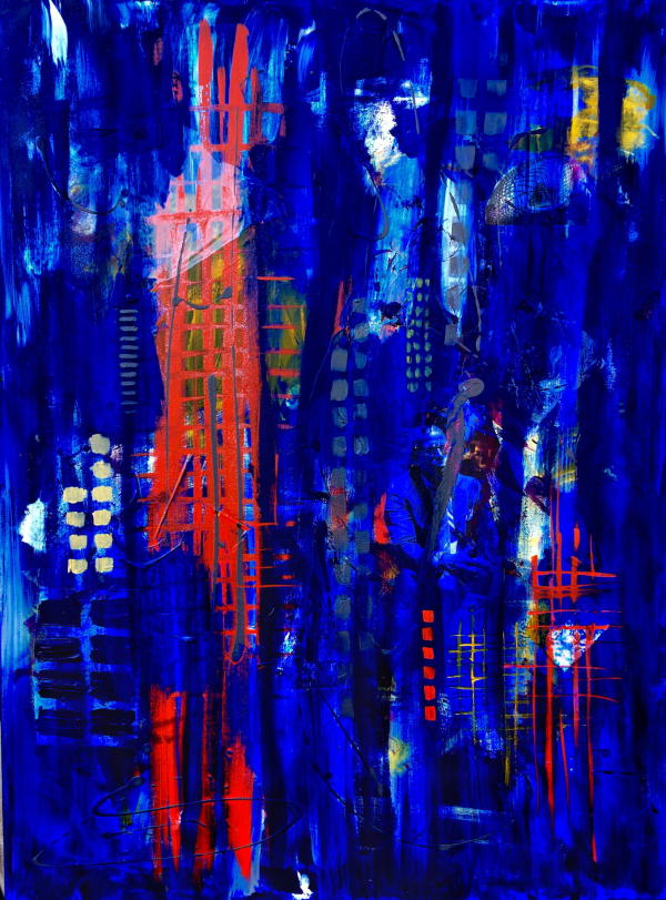 Steel and Glass by Barbara Mosher - Mosher Studios