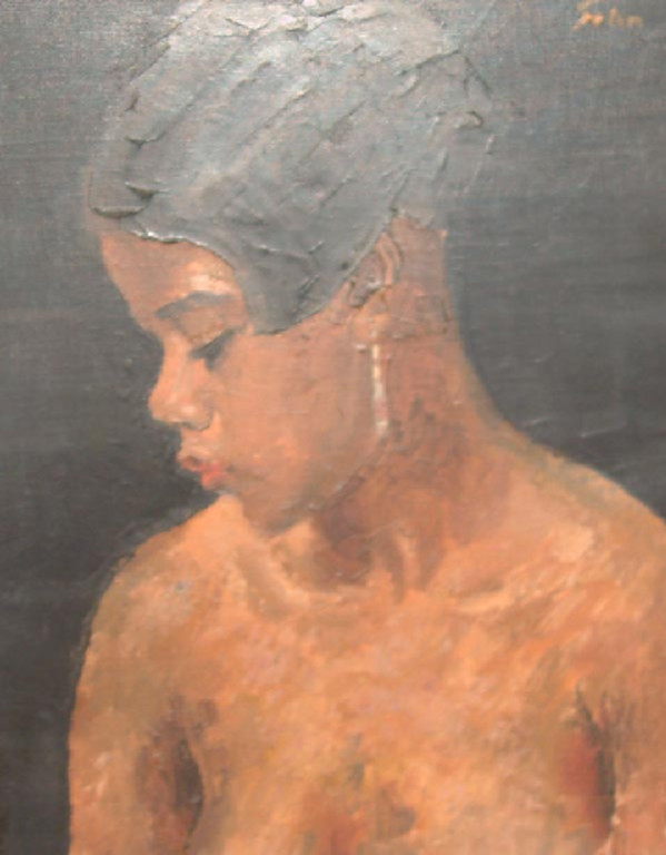 UNTITLED PORTRAIT OF A GIRL by AUGUSTUS JOHN