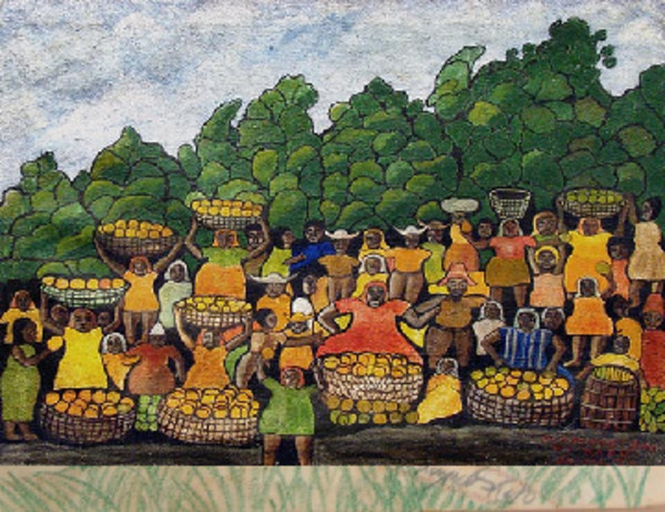 Old Market Day, 1977 by MALLICA REYNOLDS KAPO