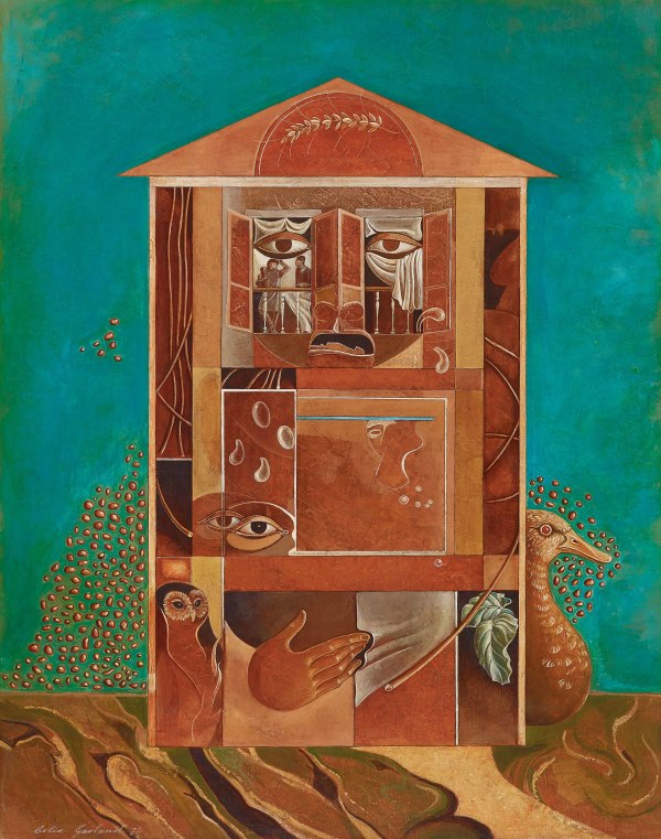 SELF PORTRAIT AS A HOUSE by COLIN GARLAND