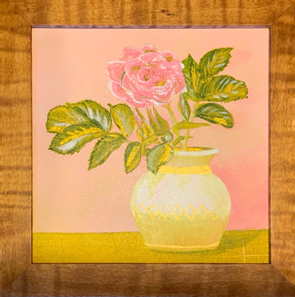 Light Magenta, Green Gold, Irid Gold Deep Fine by Marieanne Coursen