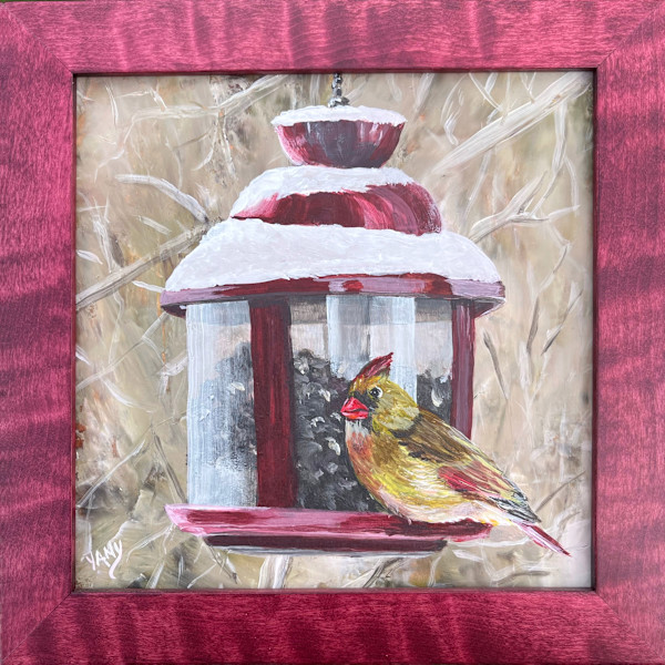Cad Red Med. Hue,Benz. Yellow Med.,N3 Neutral Gray by Marieanne Coursen, Image 1.