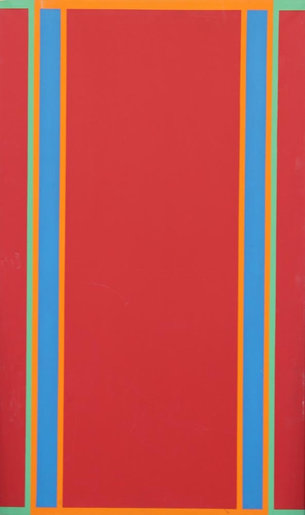 Vertical Azul y Rojo by Norberto CRESTA, (Argentine, 1929-2009)