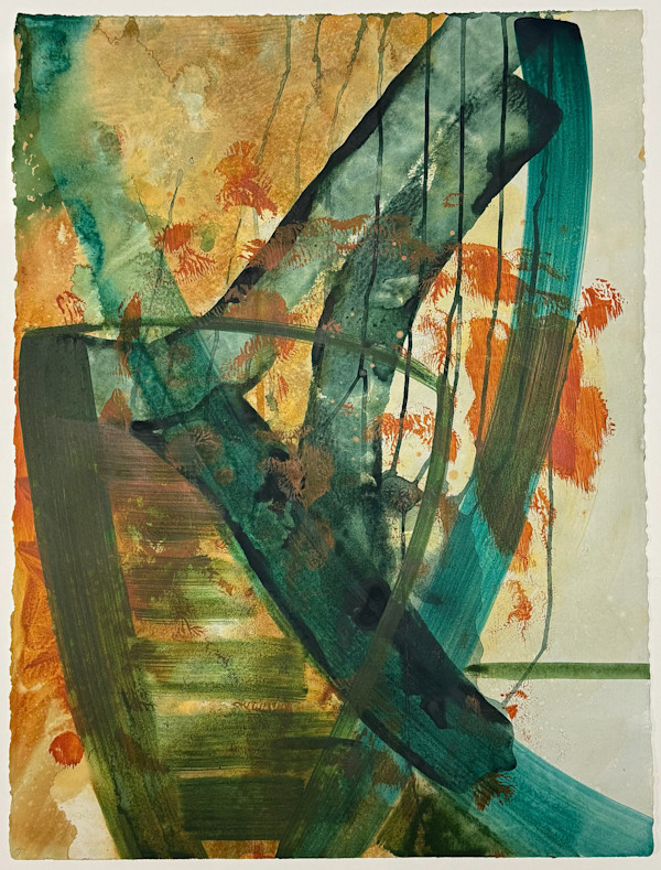 Abstract Nature (morning coffee) by Pamela Staker