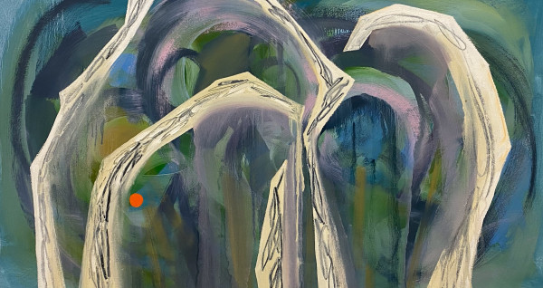 Abstract Study (weeping willow) by Pamela Staker
