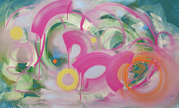 Abstract Study (wildflower) by Pamela Staker