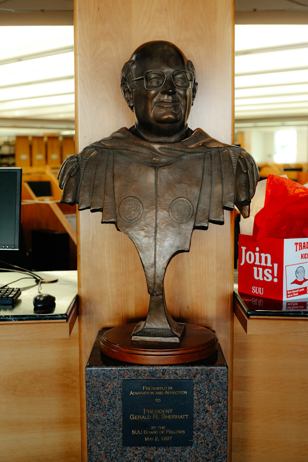 Gerald R. Sherratt Bust