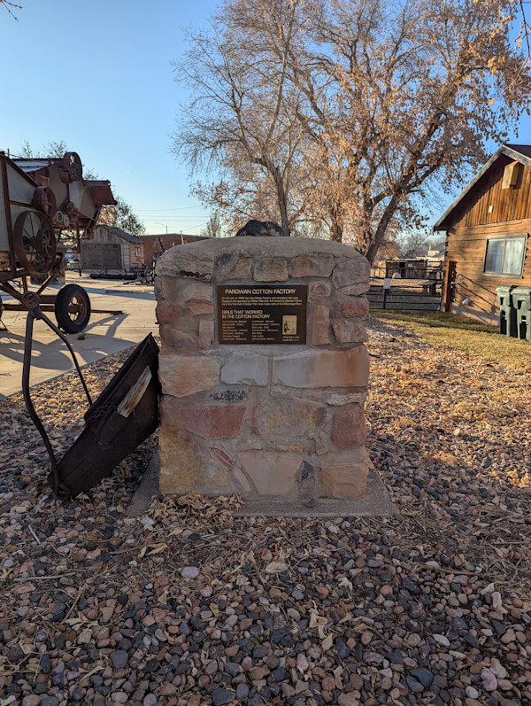 Parowan Cotton Factory