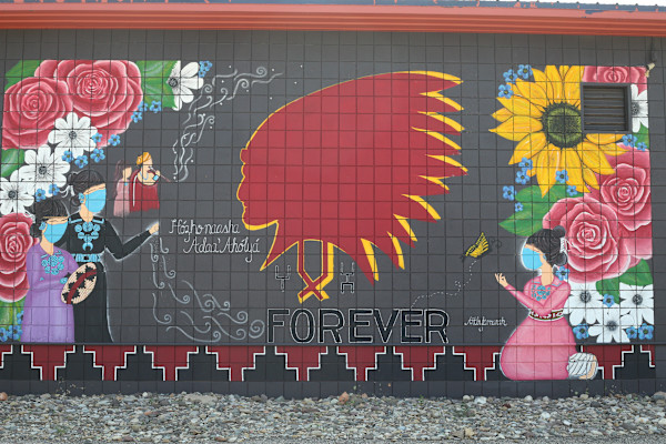Cedar High School "Redmen" with Themes Honoring Navajo Culture