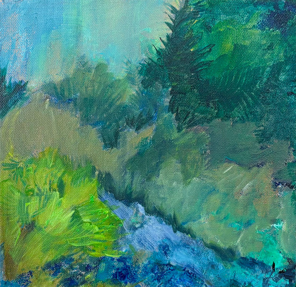 Morning Walk by Nancy Broadbent