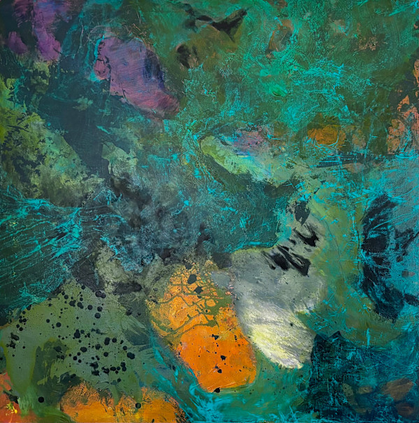 My world is green and the birds sing over it by Nancy Broadbent, Image 1.