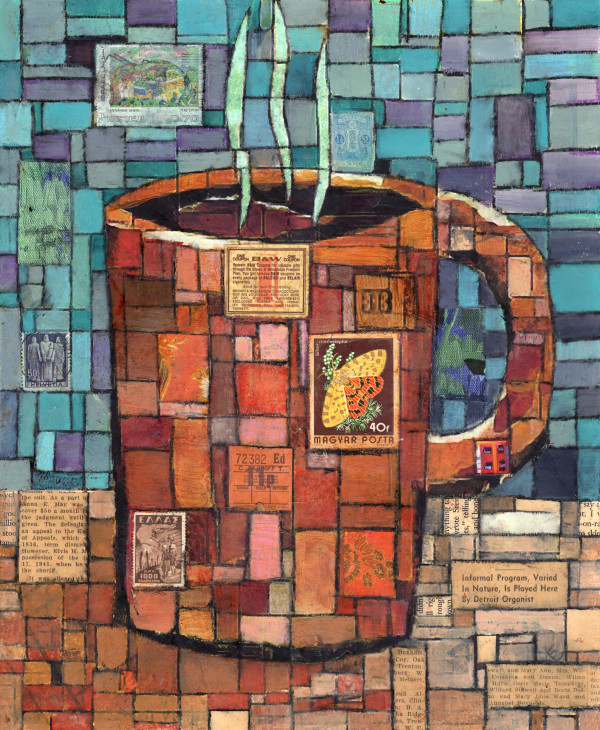 Mug on the Grid by Kayann Ausherman