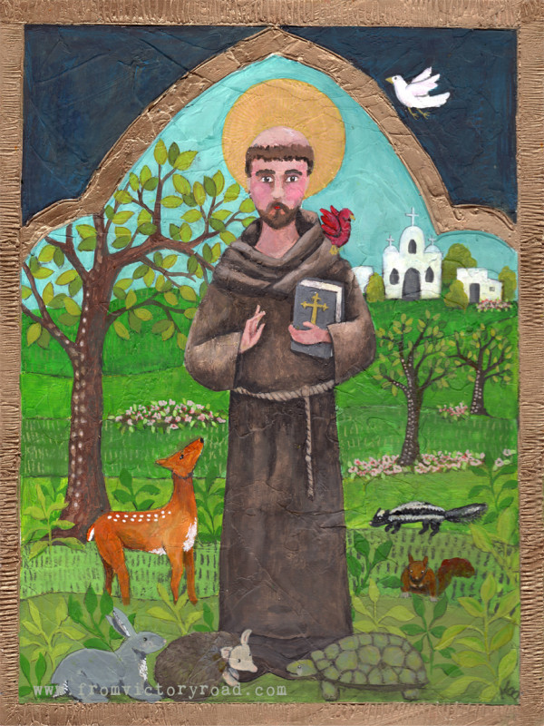 Saint Francis by Kayann Ausherman