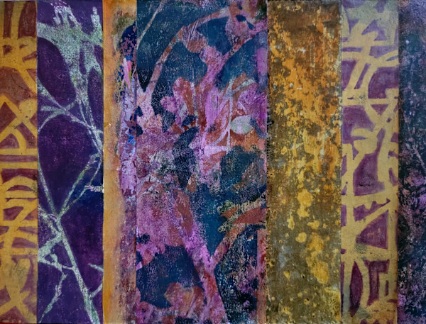 Violet Verticals by Kayann Ausherman