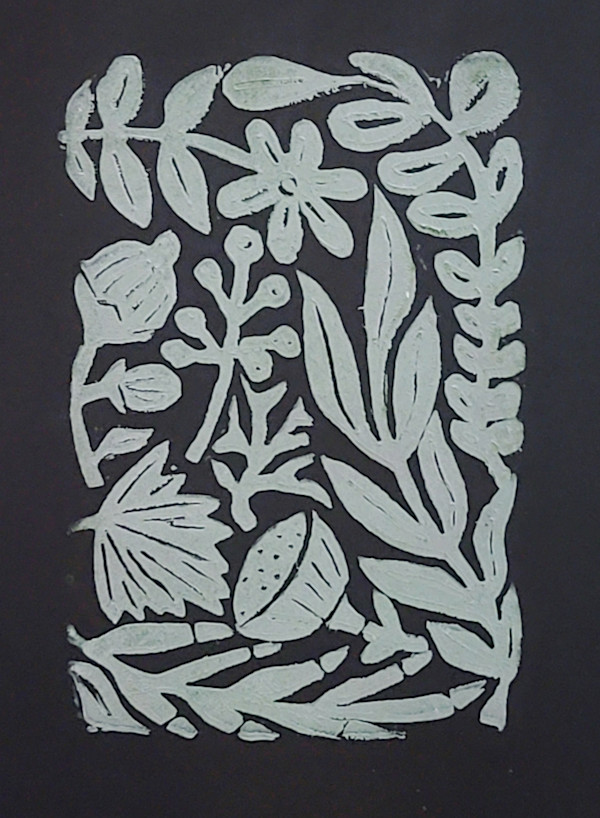 Wooded Collection on paper by Kayann Ausherman