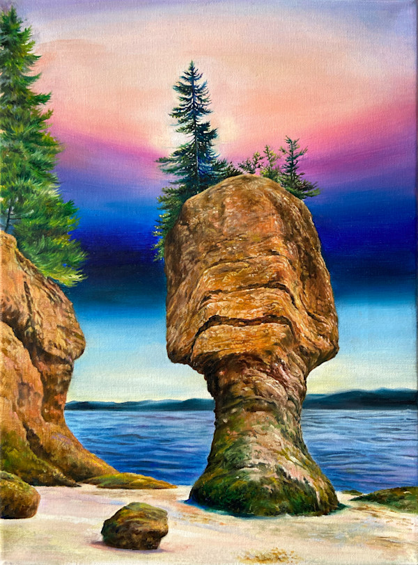 Hopewell Rocks by Anne Wölk