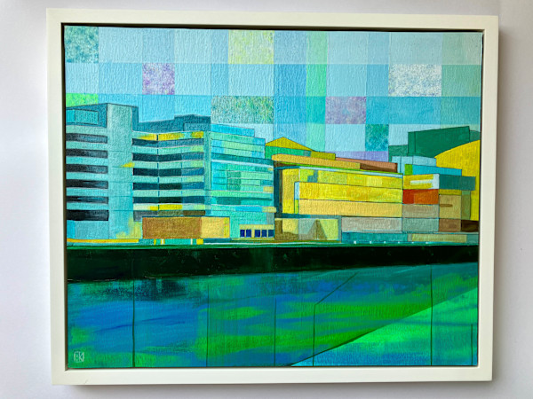 River Liffey (1) in the near future by Antoon Knaap