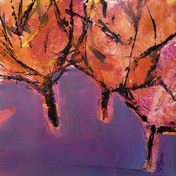 Mauve moves by Pippa Spires