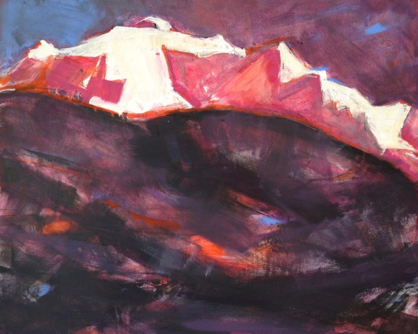 Le Mont Blanc en rose by Pippa Spires