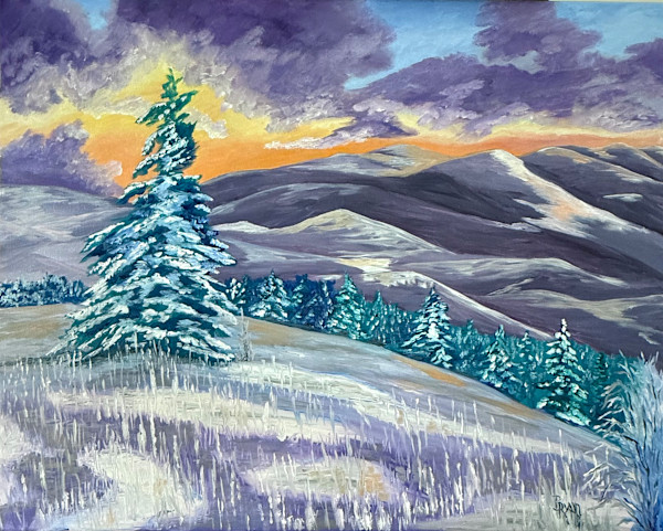 Blue Ridge Winter by Barbara Ryan