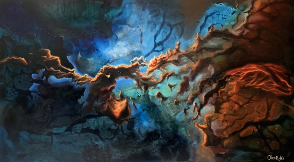 Fighting Dragons Nebula by Olicorno