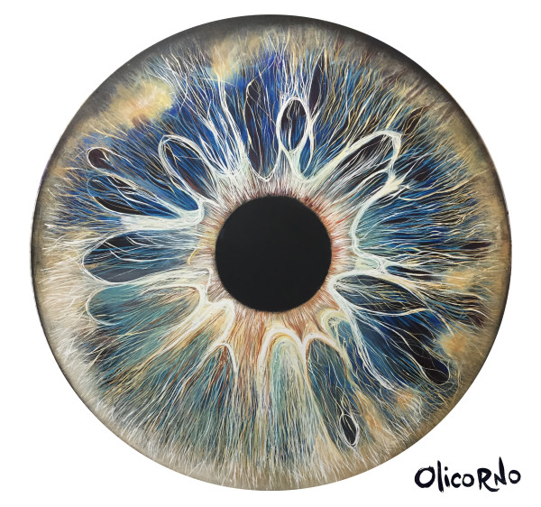 Témoin de grandeur #17 (Electric Iris) by Olicorno